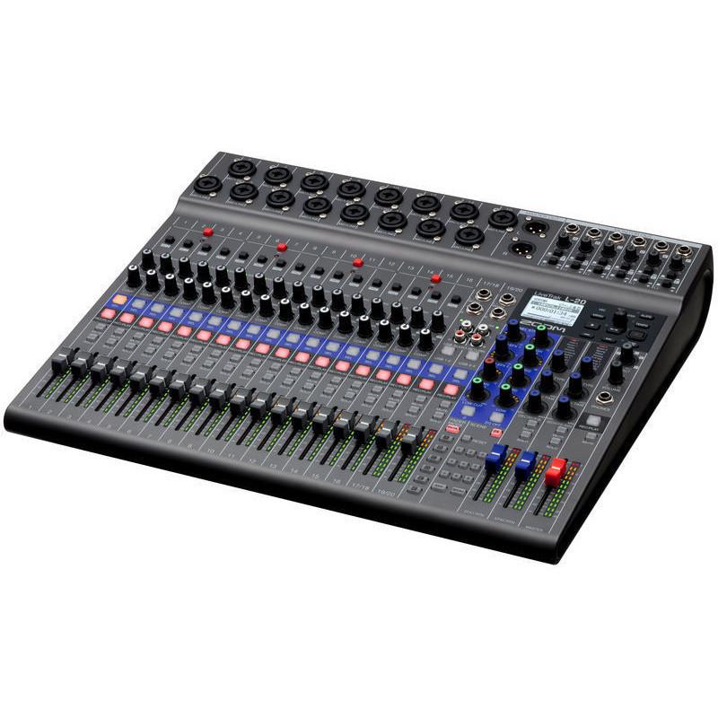 Цифровой микшерный пульт Zoom LiveTrak L-20 - фото 4