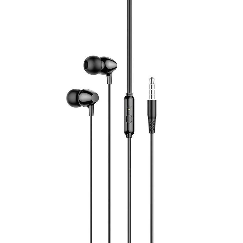 Навушники дротові вакуумні стерео Hoco M94 Black (00000055420_1)