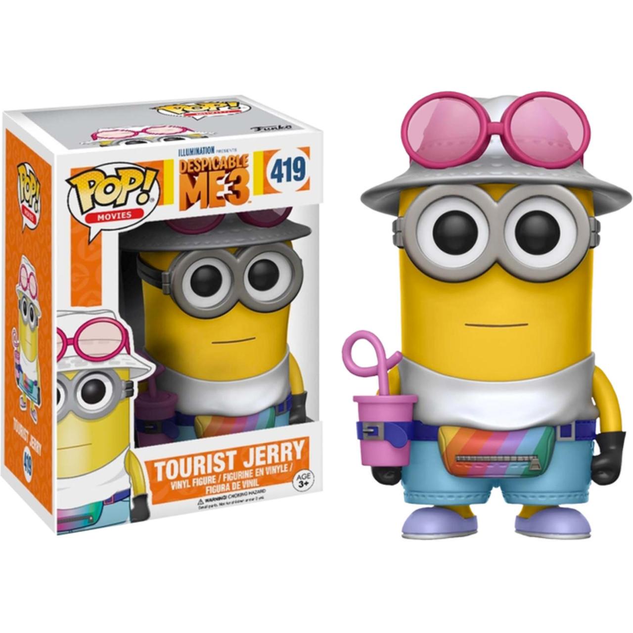 Фигурка Funko Pop Despicable Me Tourist Jerry 10 см (Animation DT TJ 419)