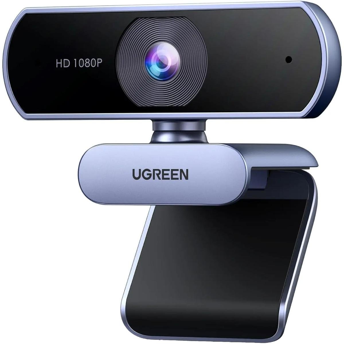Веб-камера Ugreen CM678 HD USB 1920x1080 Серый (15728)