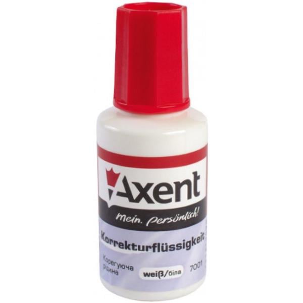 Корректор Axent fluid 20ml (display) (7001-A)