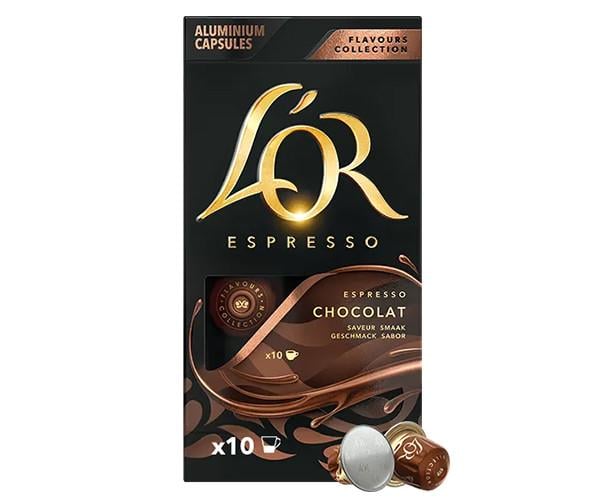 Капсулы Nespresso L'OR Espresso Chocolate шоколад алюминий 10 шт. (3083294348) Капсулы Nespresso L'OR Espresso Chocolate шоколад алюминий 10 шт. (3083294348)