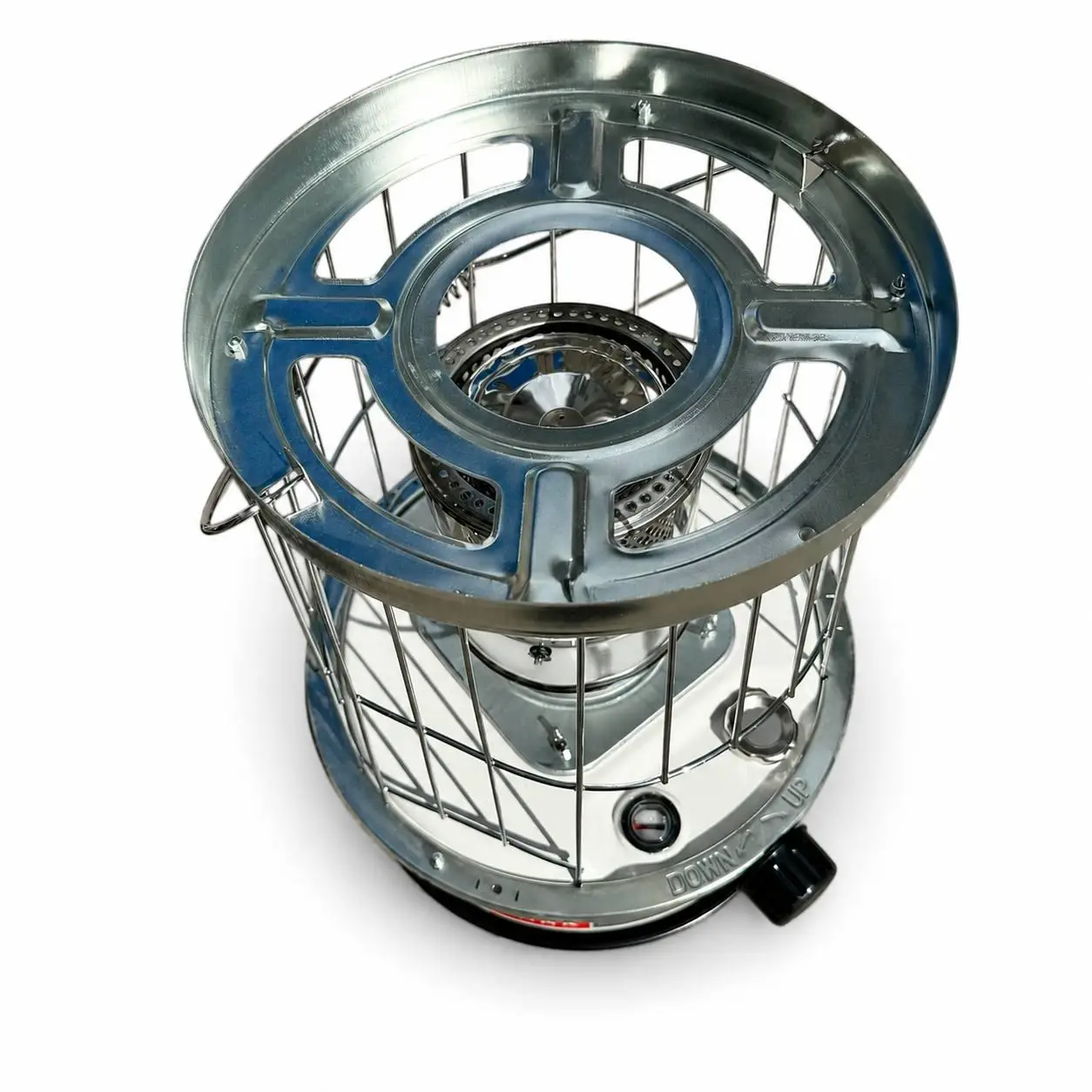 Обогреватель переносной керосиновый Turbo WKH-3300 с топливным баком 6 л для автономного отопления (M1155) - фото 3