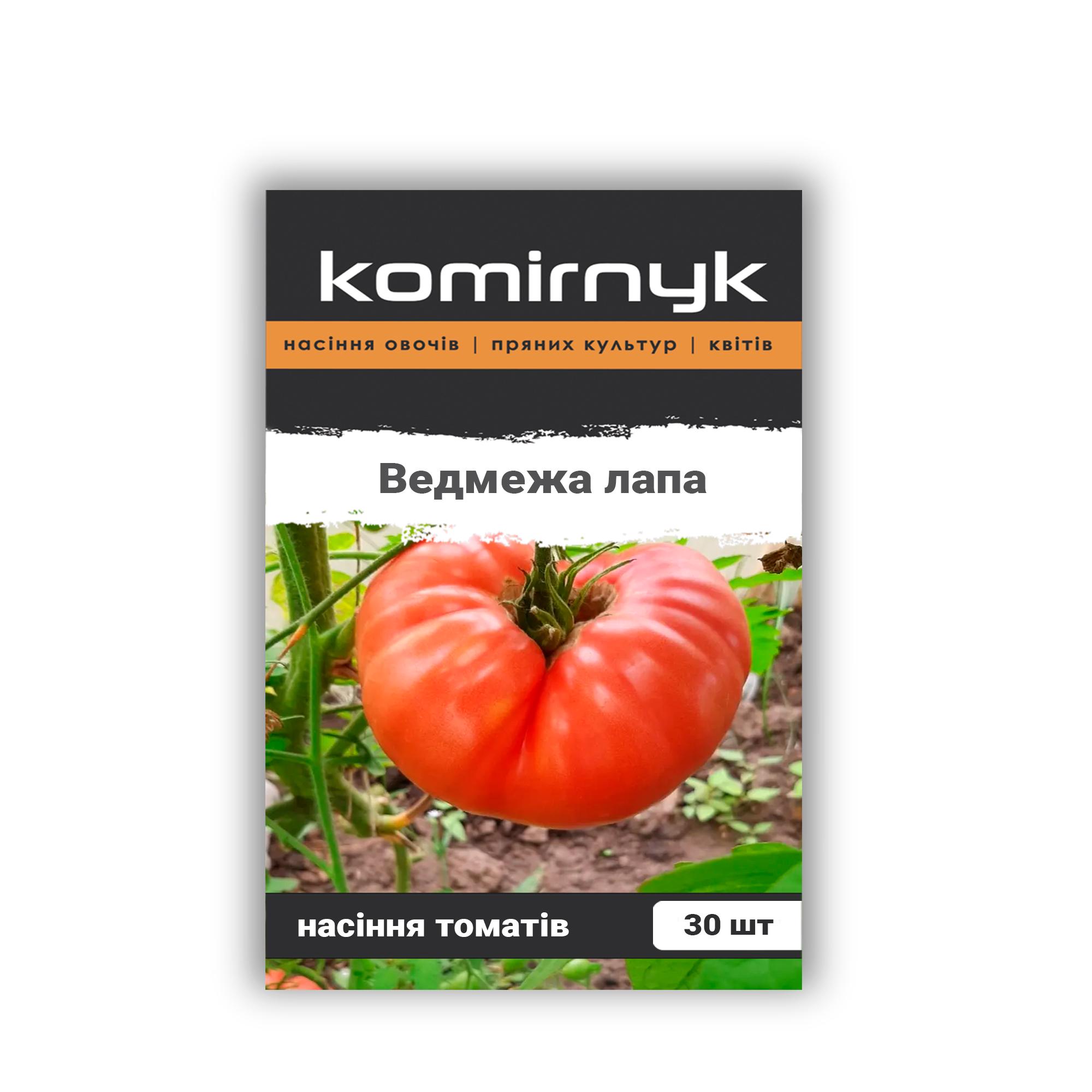 Насіння томатів Komirnyk Ведмежа лапа 30 шт. (101793) Насіння томатів Komirnyk Ведмежа лапа 30 шт. (101793)