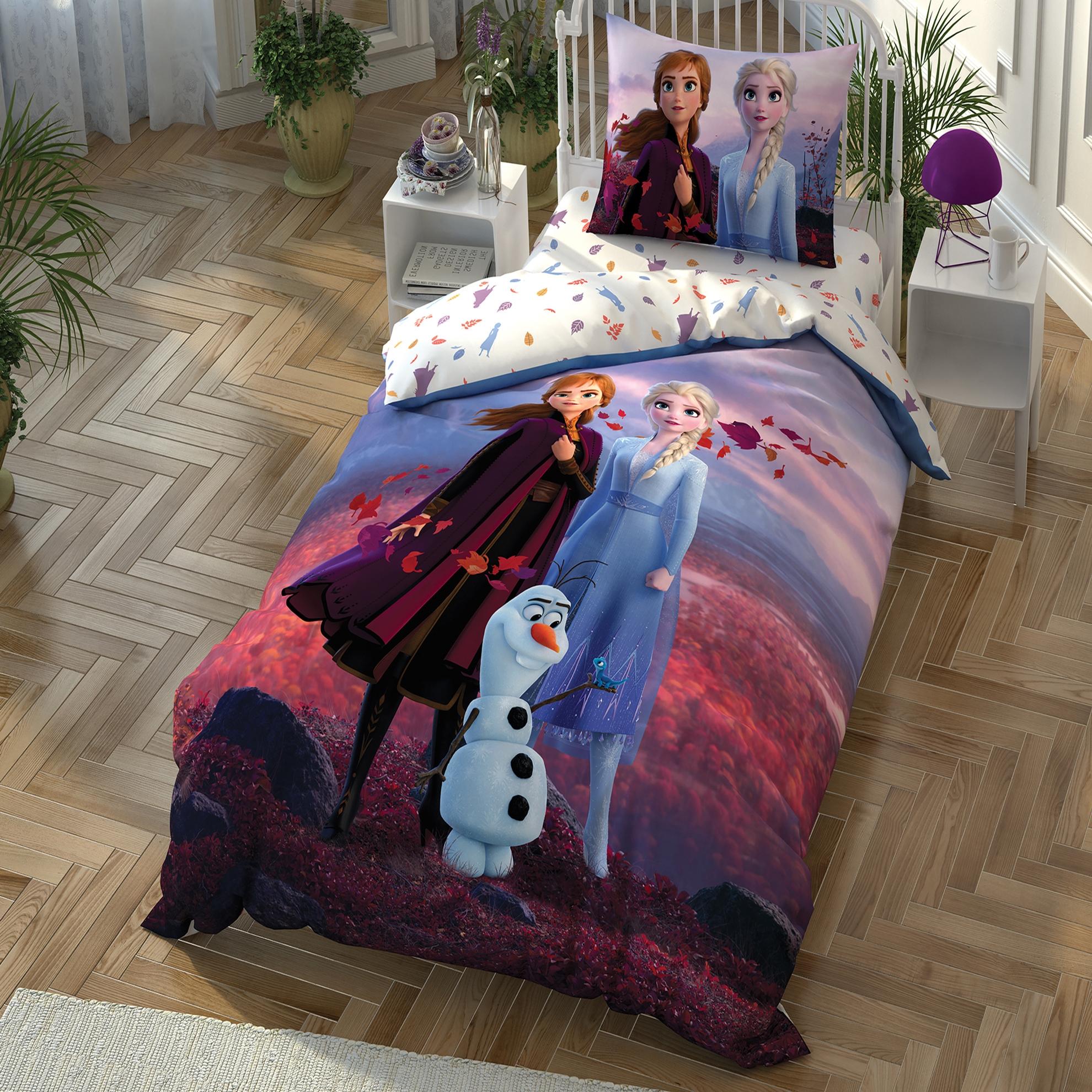 Комплект постельного белья TAC Disney 160x220 см Frozen 2 Autumn (23359244)