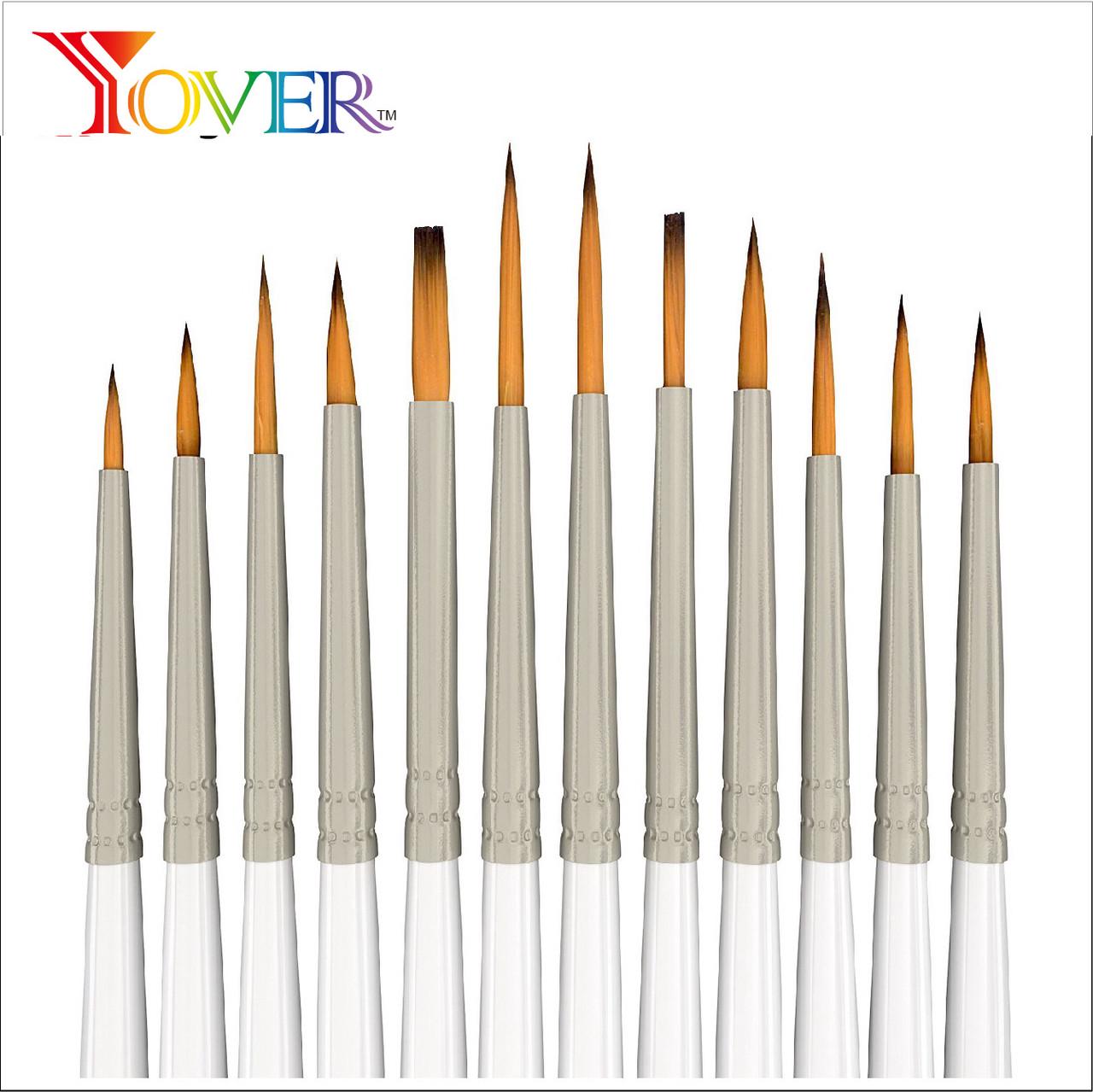 Кисточки для рисования набор кистей 12 шт Art Planet - фото 8 Кисточки для рисования набор кистей 12 шт Art Planet - фото 8