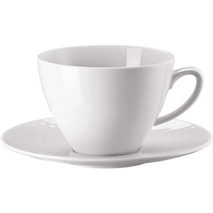 Чашка с блюдцем для кофе Rosenthal комбинированный Mesh фарфор 290 мл (2667638) Чашка с блюдцем для кофе Rosenthal комбинированный Mesh фарфор 290 мл (2667638)