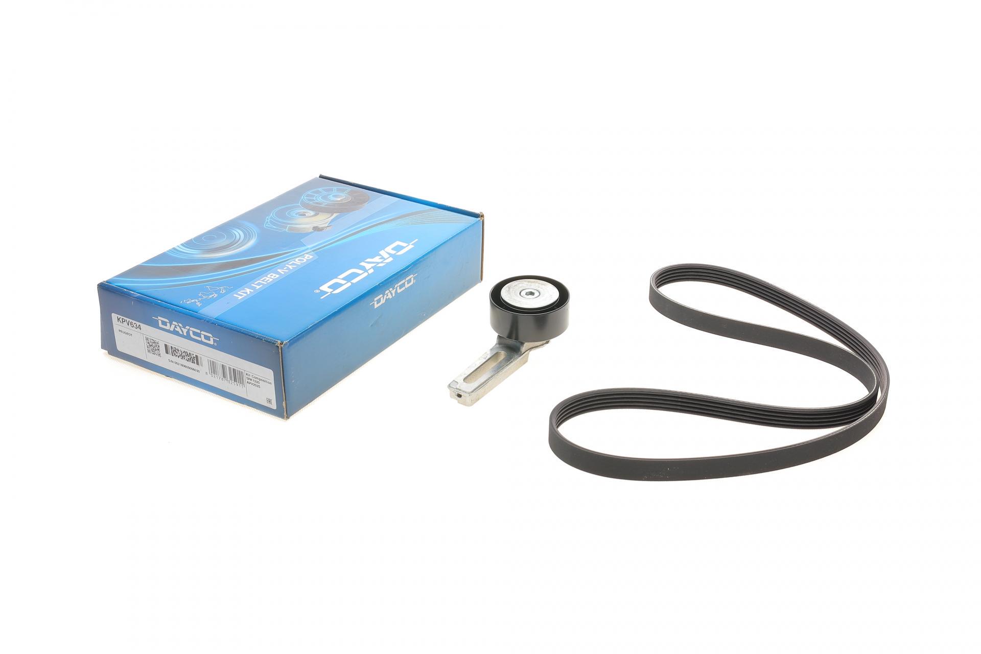 Комплект ременя генератора DAYCO для Peugeot Partner 1.4/1.6 96- (KPV634)