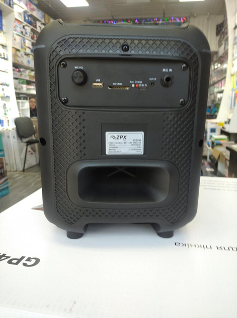 ᐉ Аккумуляторная система ZPX ZX 7790 Bluetooth USB FM 8