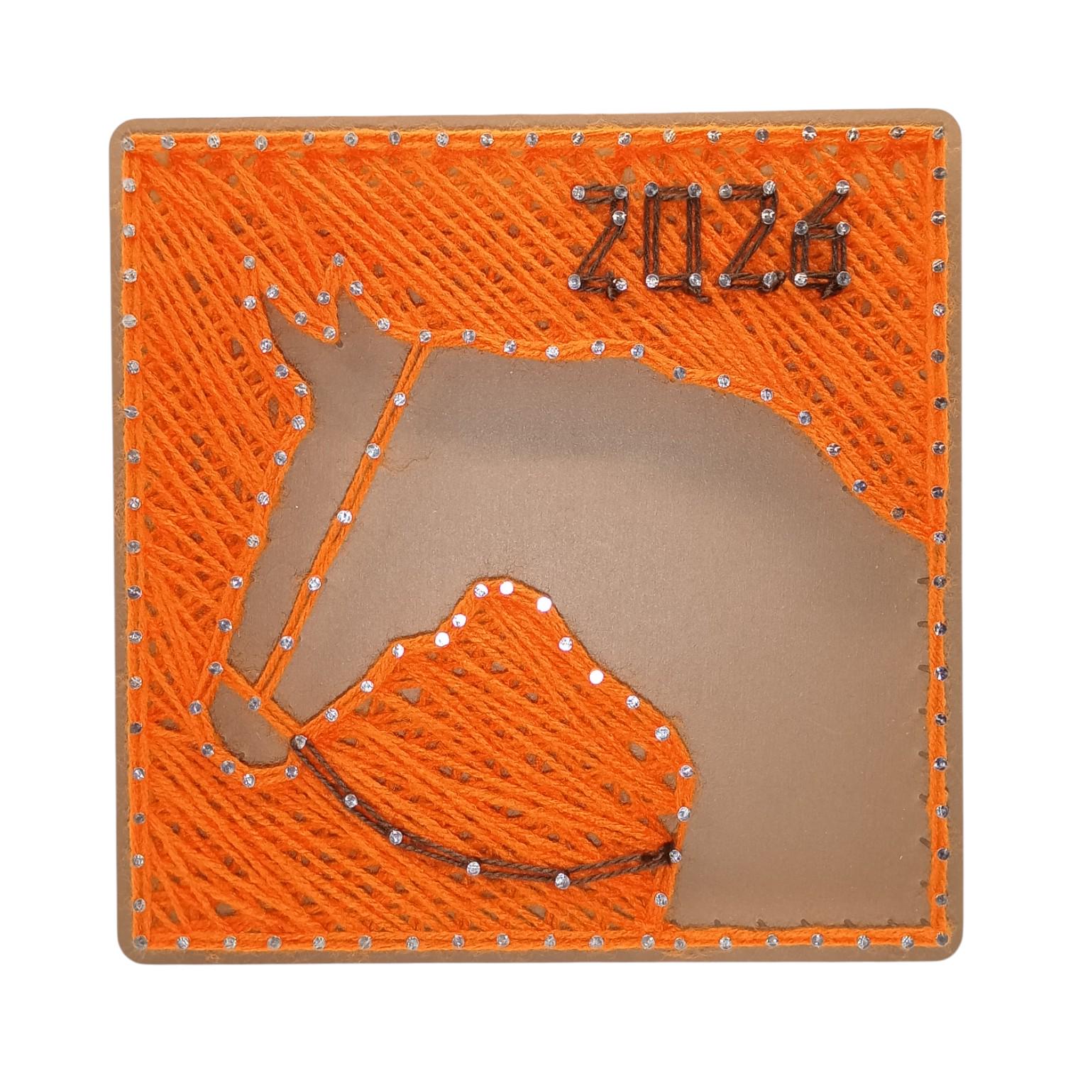 Набір для творчості стринг-арт Кінь 200х200 мм (30728031)