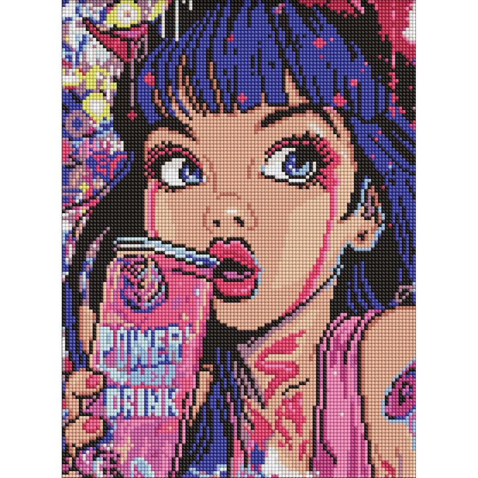 Алмазна мозаїка Ideyka Енергія кольору AMO8067 30х40 см (RLT52186)