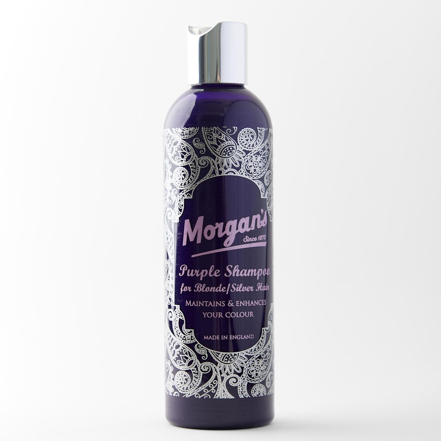 Шампунь для волосся Morgan's Women’s Purple Shampoo for Blonde & Silver Hair - фото 1