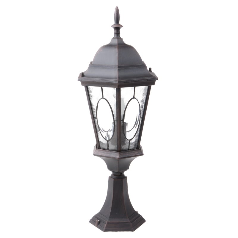 Фонарь уличный Brille GL-25 BH rust (141130)