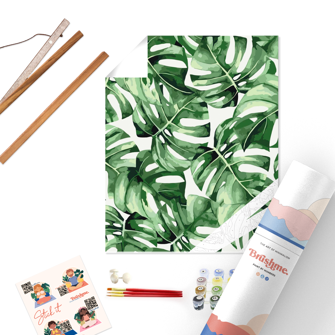 Картина за номерами Brushme BST1002 40x50 см у тубусі Картина за номерами Brushme BST1002 40x50 см у тубусі