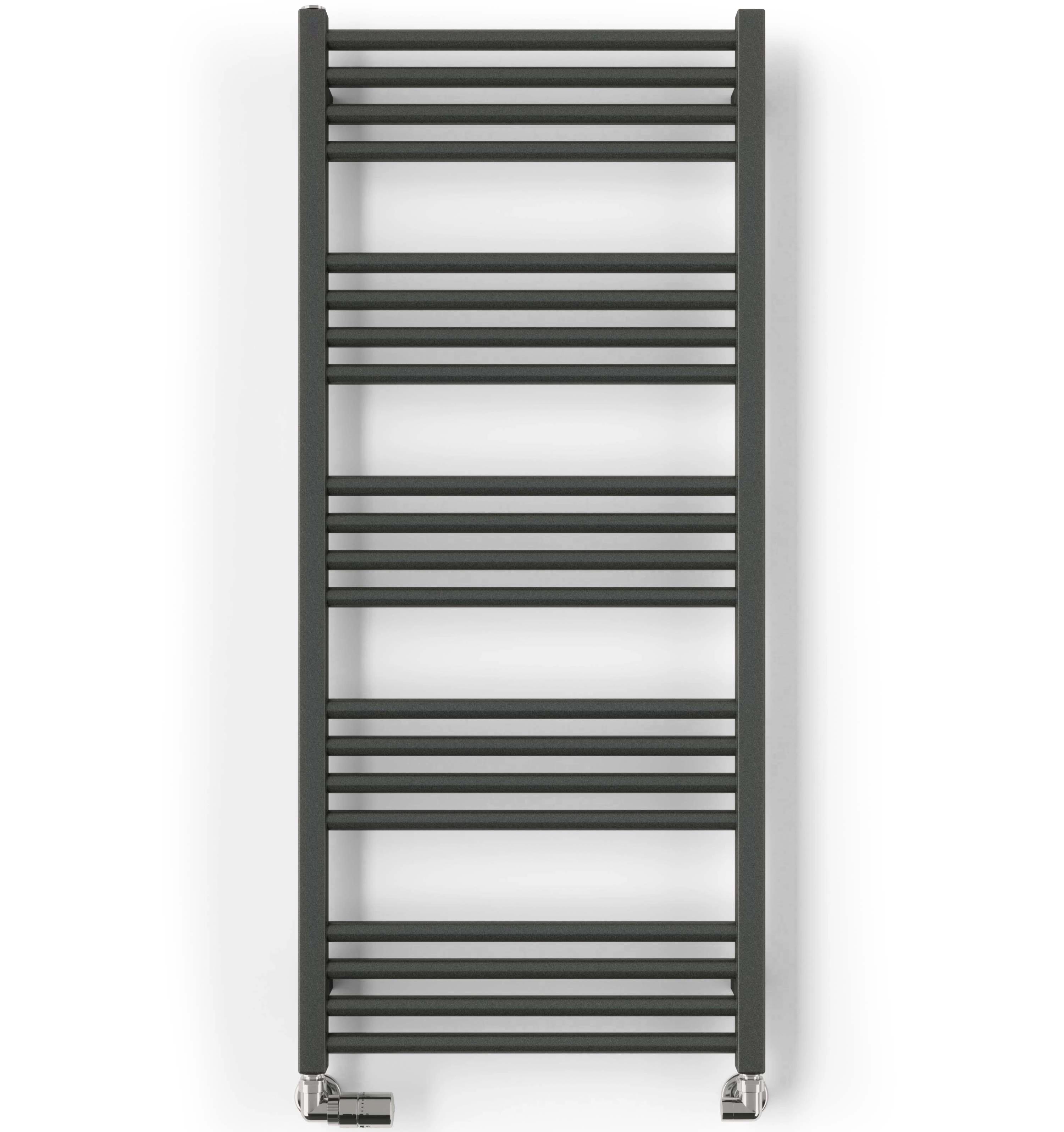 Полотенцесушитель электрический Terma Fiona с теном MOA 1140x400 мм Black mat (058)
