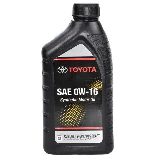 Моторная смазка Toyota Motor Oil 0W-16 0,946 л (0027916QTE)