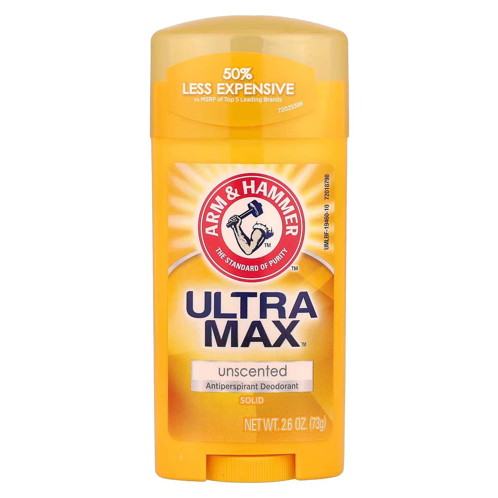 Дезодорант-антиперспирант твердый Arm&Hammer UltraMax без запаха 73 г (30562617)