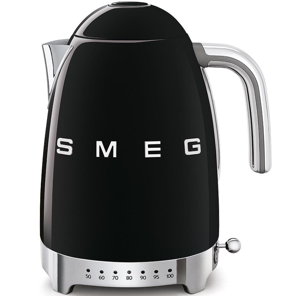 Електричний чайник Smeg 1,7 л Чорний (KLF04BLEU) - фото 1