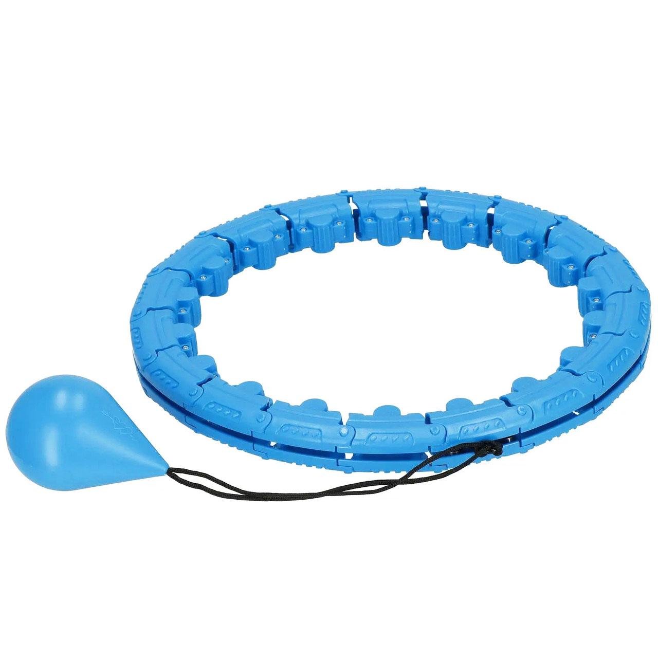 Хулахуп для похудения Hoola Hoop Massager Голубой (1010413-LightBlue) - фото 4