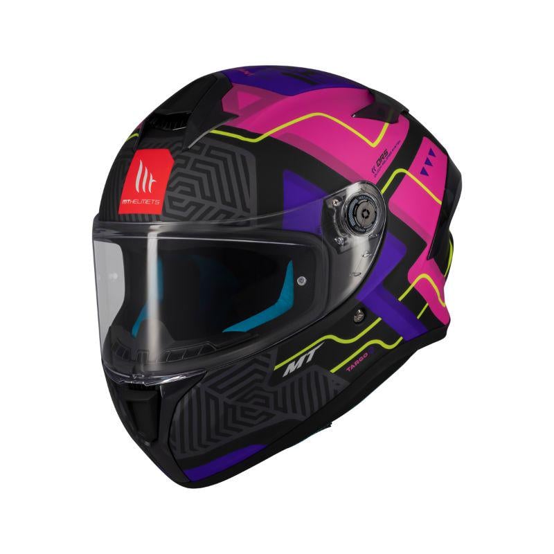 Мотошолом MT Targo S BRIK C8 Pink M Matt (50793)