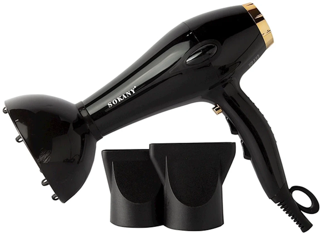 Фен-стайлер для волос Sokany SK-2213 c концентратором и диффузором