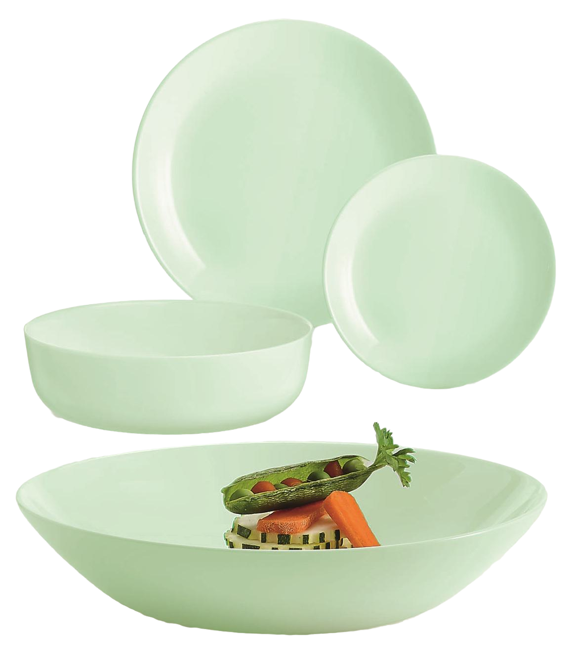 Сервіз LUMINARC DIWALI PARADISE GREEN 19 шт. (UG-V6218)