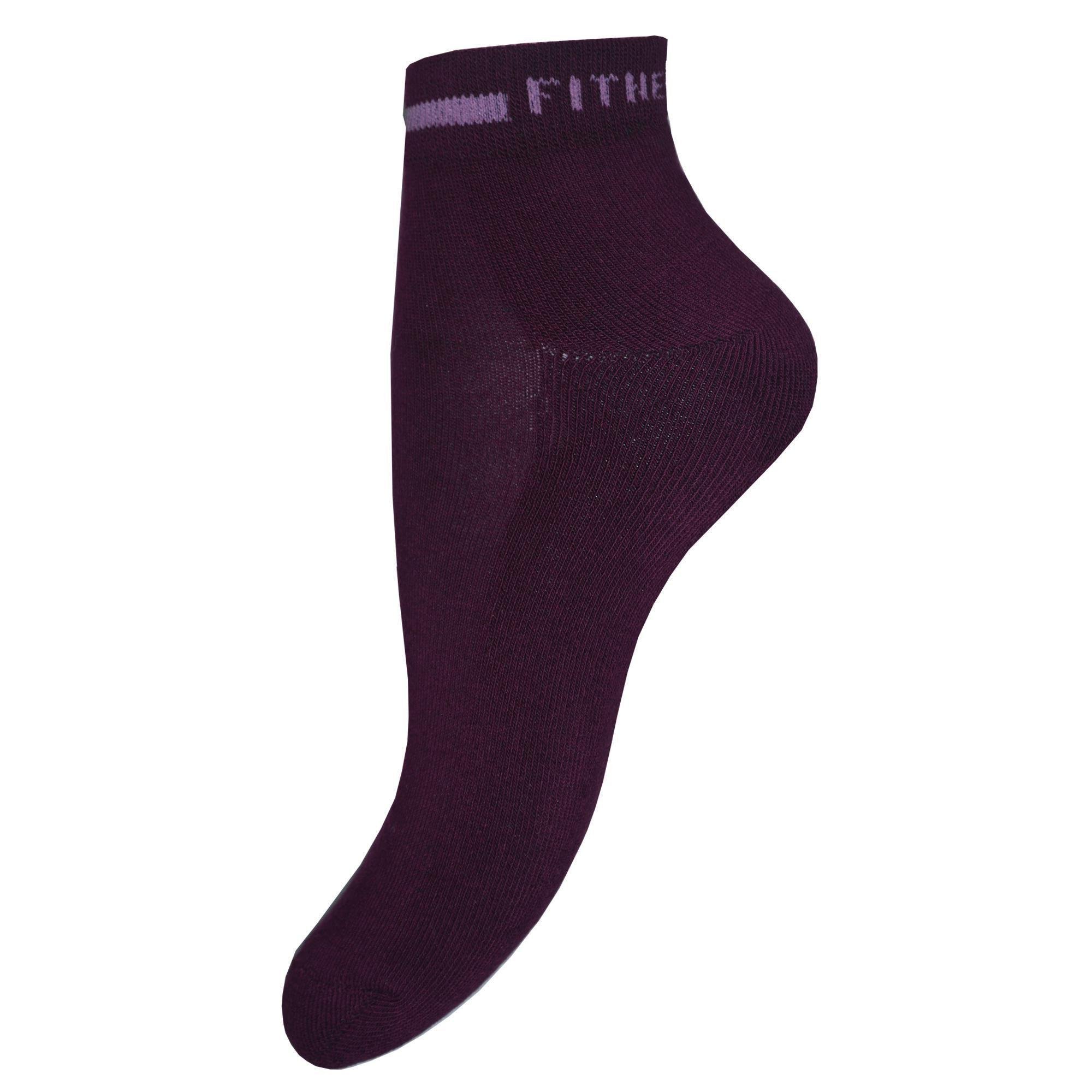 Носки женские с махровой стопой Легка хода 5077 спортивные р. 25 Бордовый