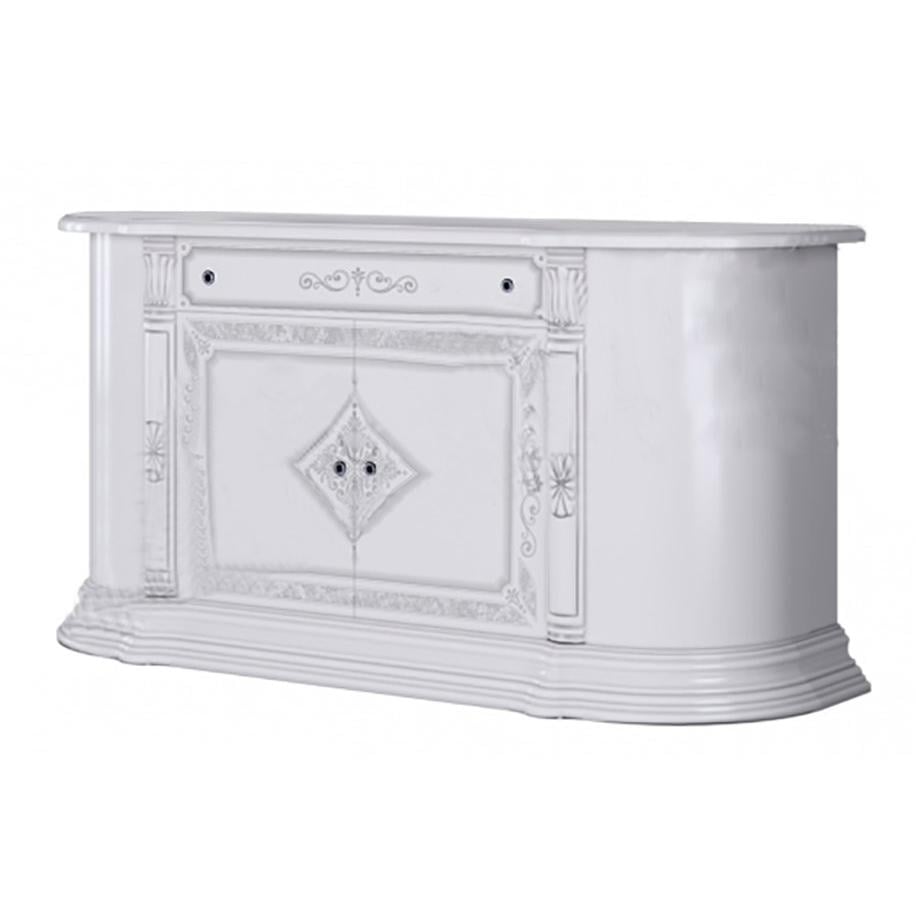 Комод MiroMark Чикаго з ДСП 1680x850x530 мм Білий глянець (12346) - фото 4 Комод MiroMark Чикаго з ДСП 1680x850x530 мм Білий глянець (12346) - фото 4