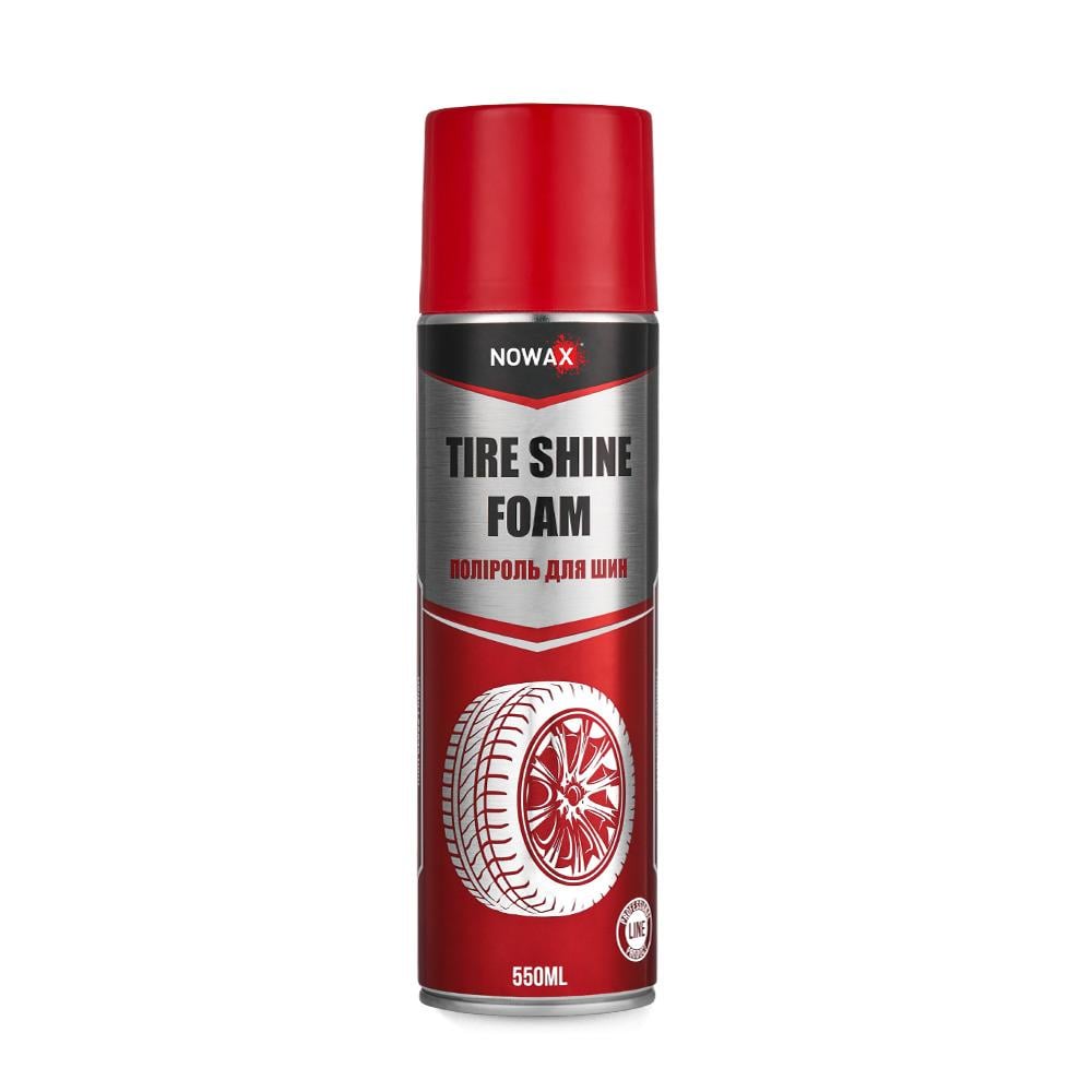 Поліроль для шин Nowax Tire Shine Foam 550 мл (NX55120)
