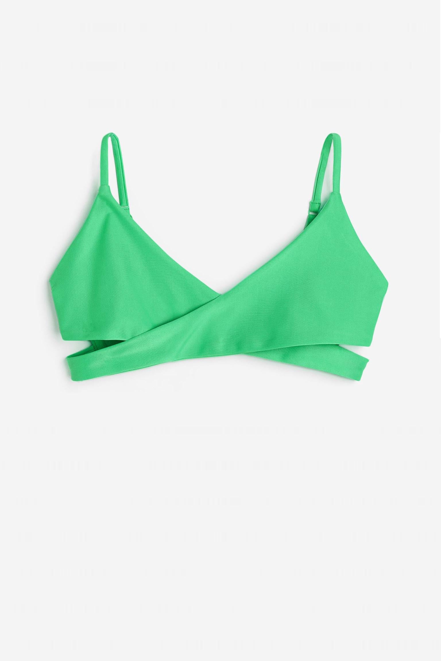 Купальний ліф H&M р. 146-152 см Зелений (A1051147387)