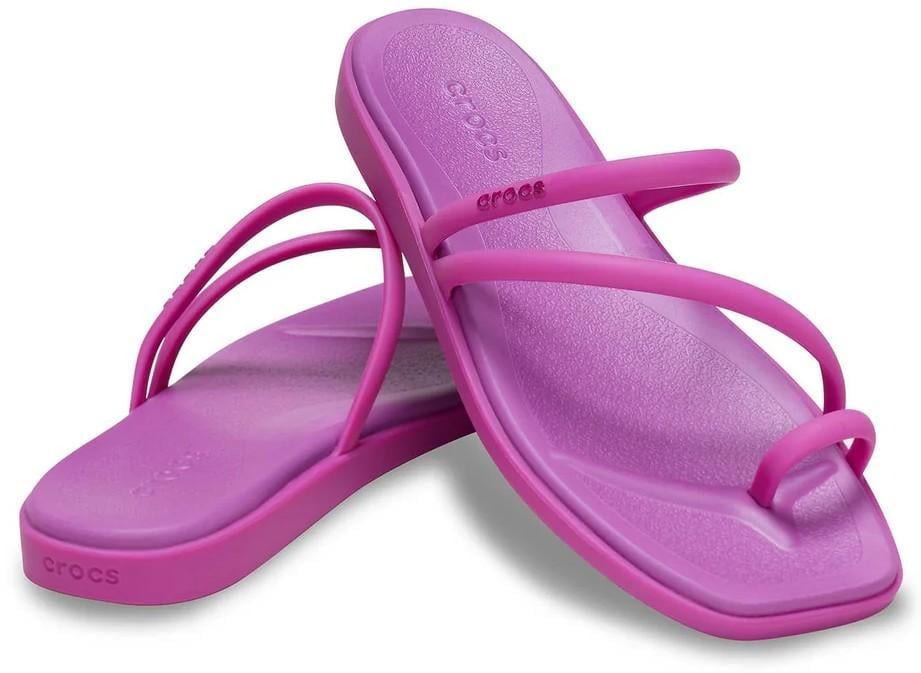 Сандалії жіночі Crocs Miami Frosted Toe Loop Grapeberry р. 37-38 Фіолетовий (24573) Сандалії жіночі Crocs Miami Frosted Toe Loop Grapeberry р. 37-38 Фіолетовий (24573)