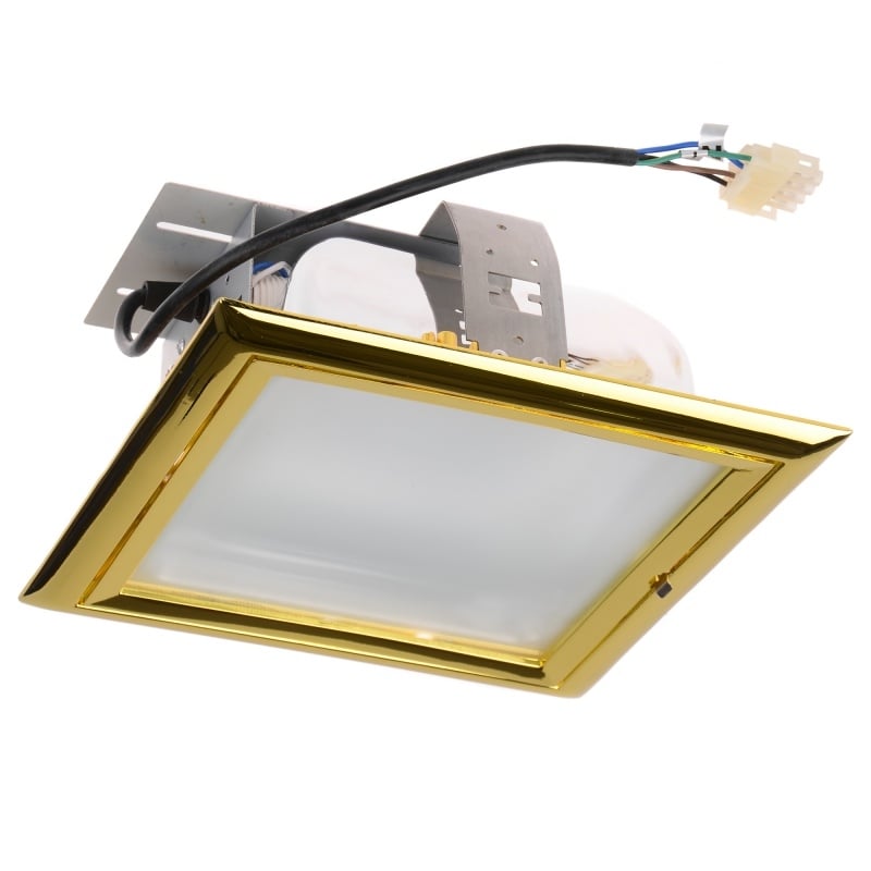 Светильник Brille DL-10W/2x26W PB/101 634 0101 SQR (166037)