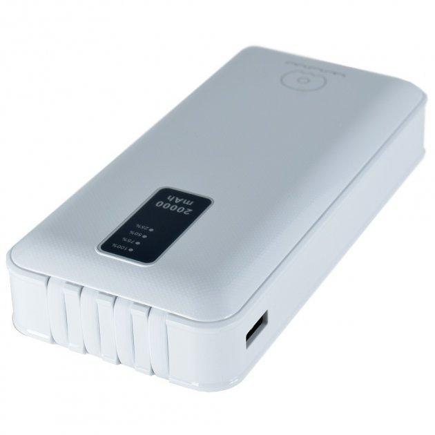 Повербанк WUW U40 Micro-USB/Type-C/Lightning/USB 20000 mAh Белый (216-00021)