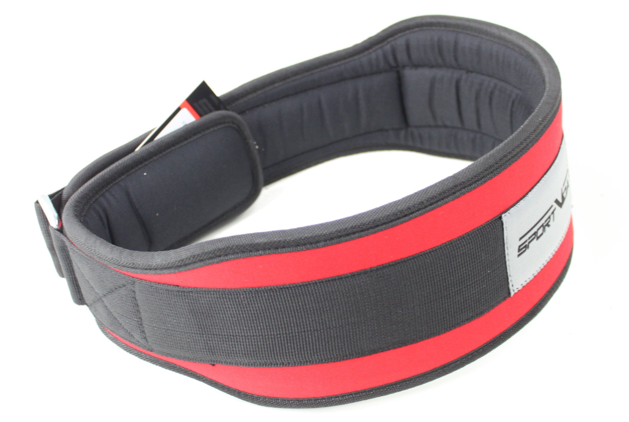 Пояс для тяжелой атлетики SportVida SV-AG0104 неопреновый XL Red