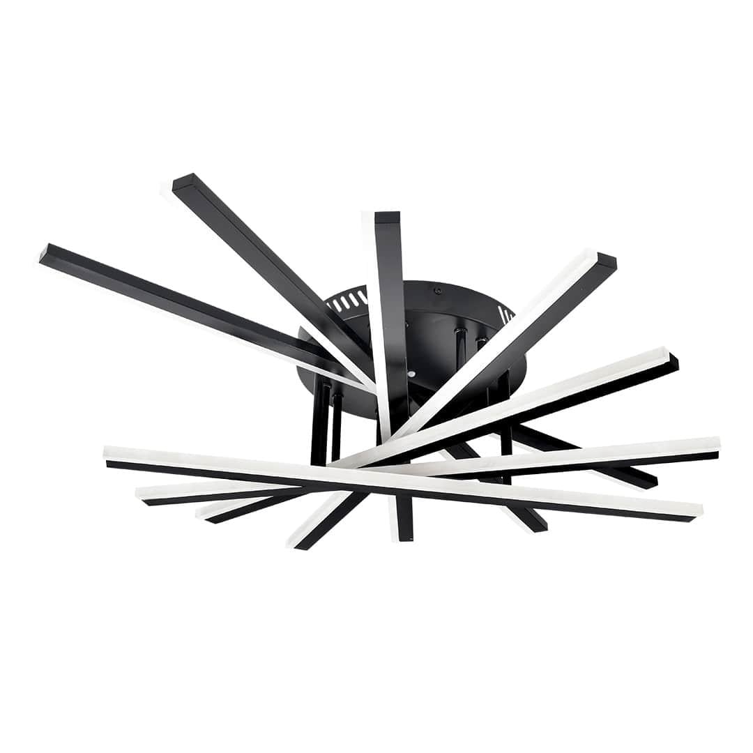 Светодиодный светильник LED MAGI-7 BK 150W 3000-6000К 300-12000Lm с пультом ДК Черный (V6919120210173)