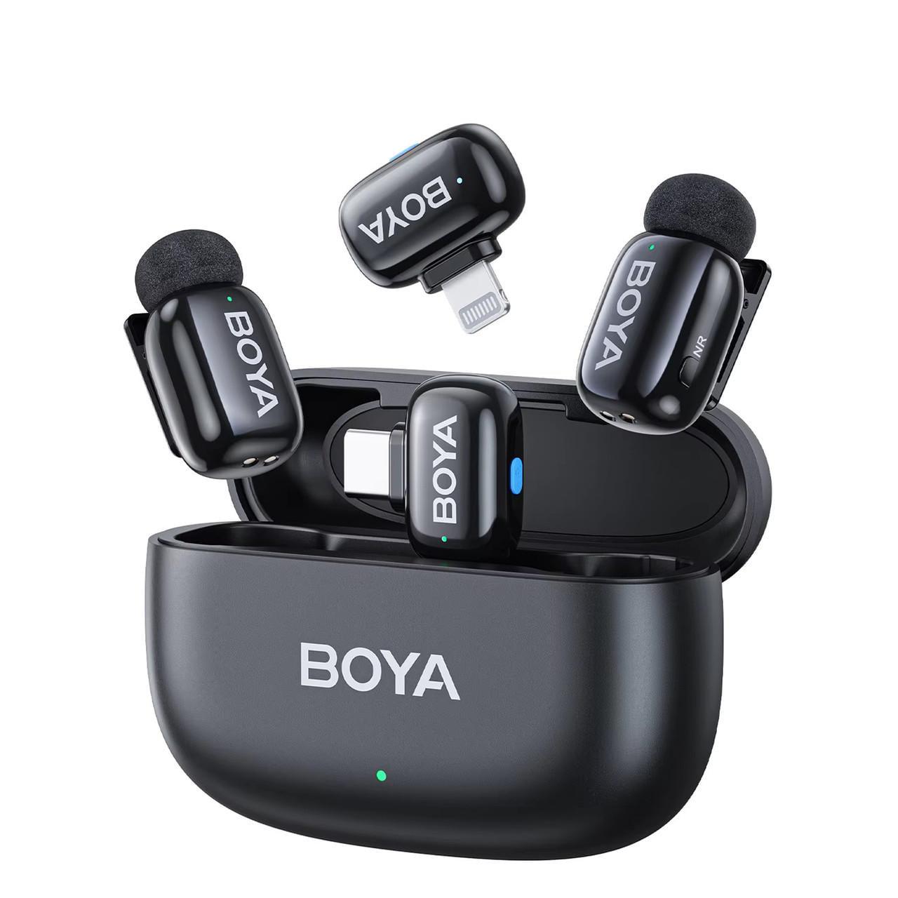 Микрофон беспроводной мини BOYA mini UC+DIcp Type-C/Lightning iPhone/Android (2451328730) Микрофон беспроводной мини BOYA mini UC+DIcp Type-C/Lightning iPhone/Android (2451328730)