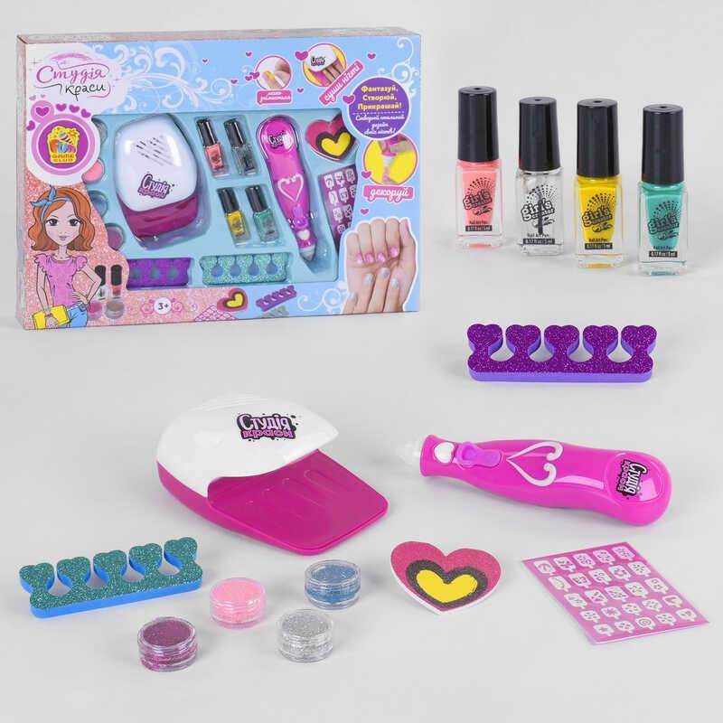 Набор для маникюра Fun Game с сушкой для ногтей (22930)