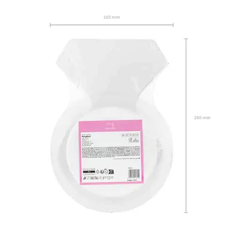 Набір паперових тарілок PartyDeco для Дівич-вечору Обручка She said Yes 6 шт. (5904555016910) - фото 3 Набір паперових тарілок PartyDeco для Дівич-вечору Обручка She said Yes 6 шт. (5904555016910) - фото 3