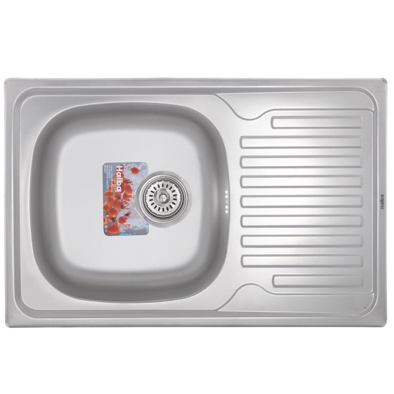 Мойка кухонная HAIBA 78x50 decor (HB0648)