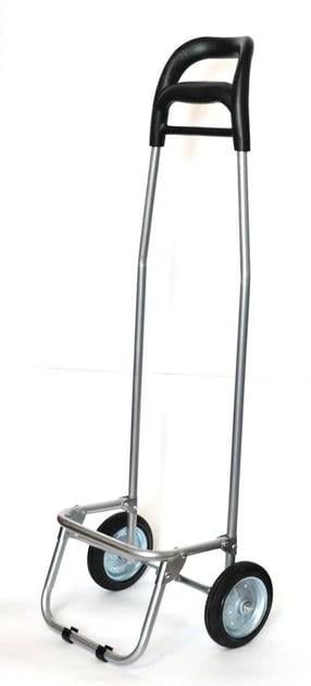 Господарська сумка-тачка Кравчучка на колесах до 50 кг Сірий (22936574) - фото 5 Господарська сумка-тачка Кравчучка на колесах до 50 кг Сірий (22936574) - фото 5