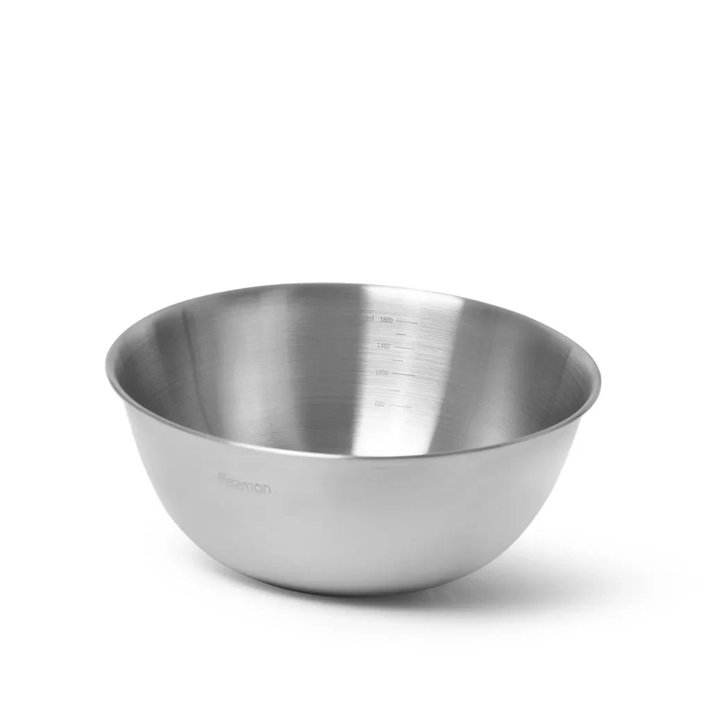 Миска Fissman 22x9,8 см 1800 мл из нержавеющей стали (5140) Миска Fissman 22x9,8 см 1800 мл из нержавеющей стали (5140)