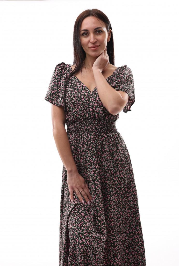 Платье женское СТИЛЬ-В р. 46 Черный (280697-46) - фото 5