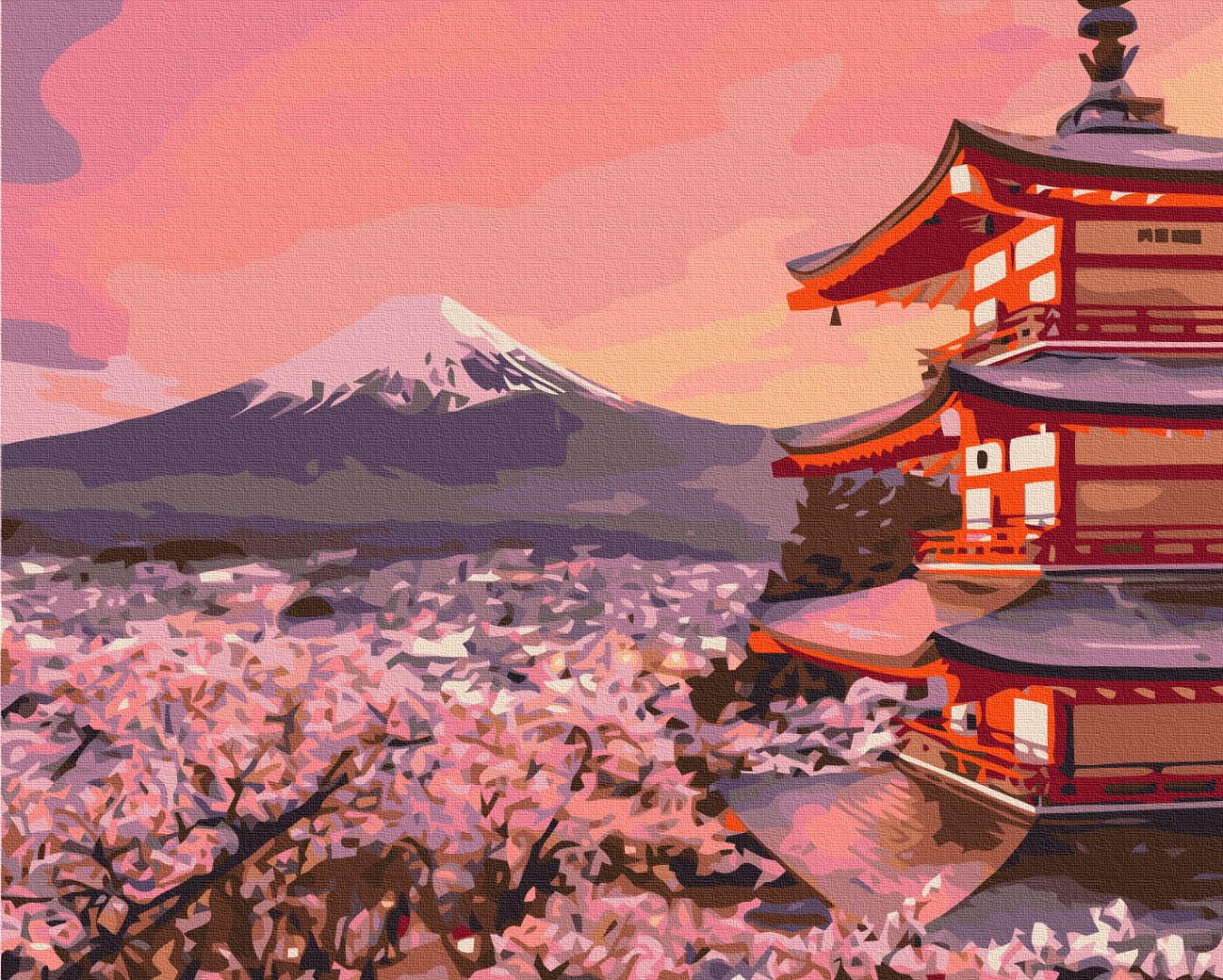 Картина по номерам Brushme Премиум Традиционная Япония 40x50 см (PBS51387)