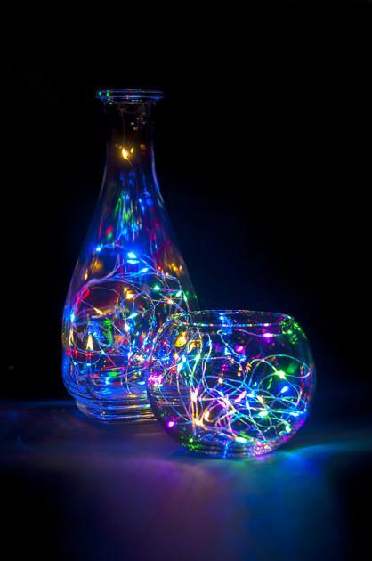 Гирлянда Роса на батарейках медная 5 м Разноцветный (2479515518) - фото 3 Гирлянда Роса на батарейках медная 5 м Разноцветный (2479515518) - фото 3