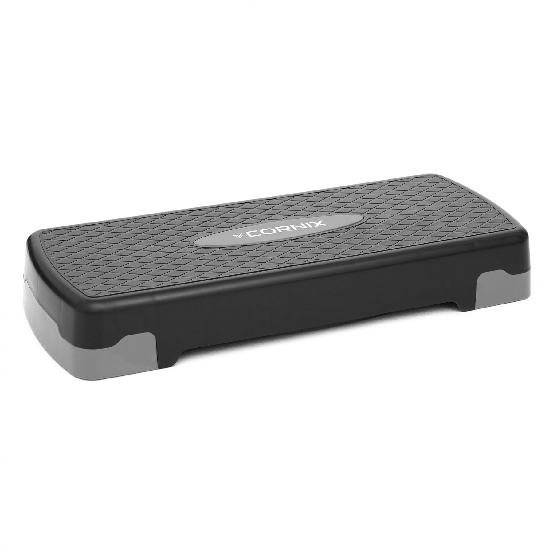 Степ-платформа Cornix XR-0189 68х28х10-15 см Black/Grey (39183)