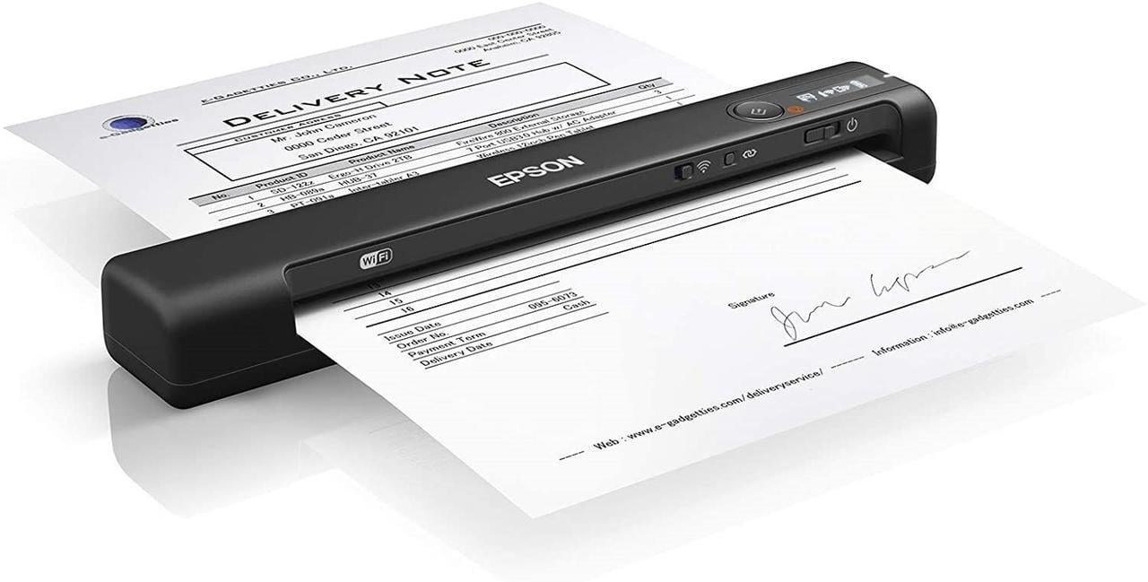 Сканер протяжний Epson WorkForce ES-60W (B11B253401)