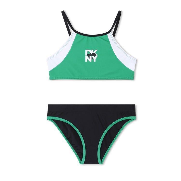 Купальник DKNY 62256 15-16 років 165 см Чорно-зелений (2697724430)
