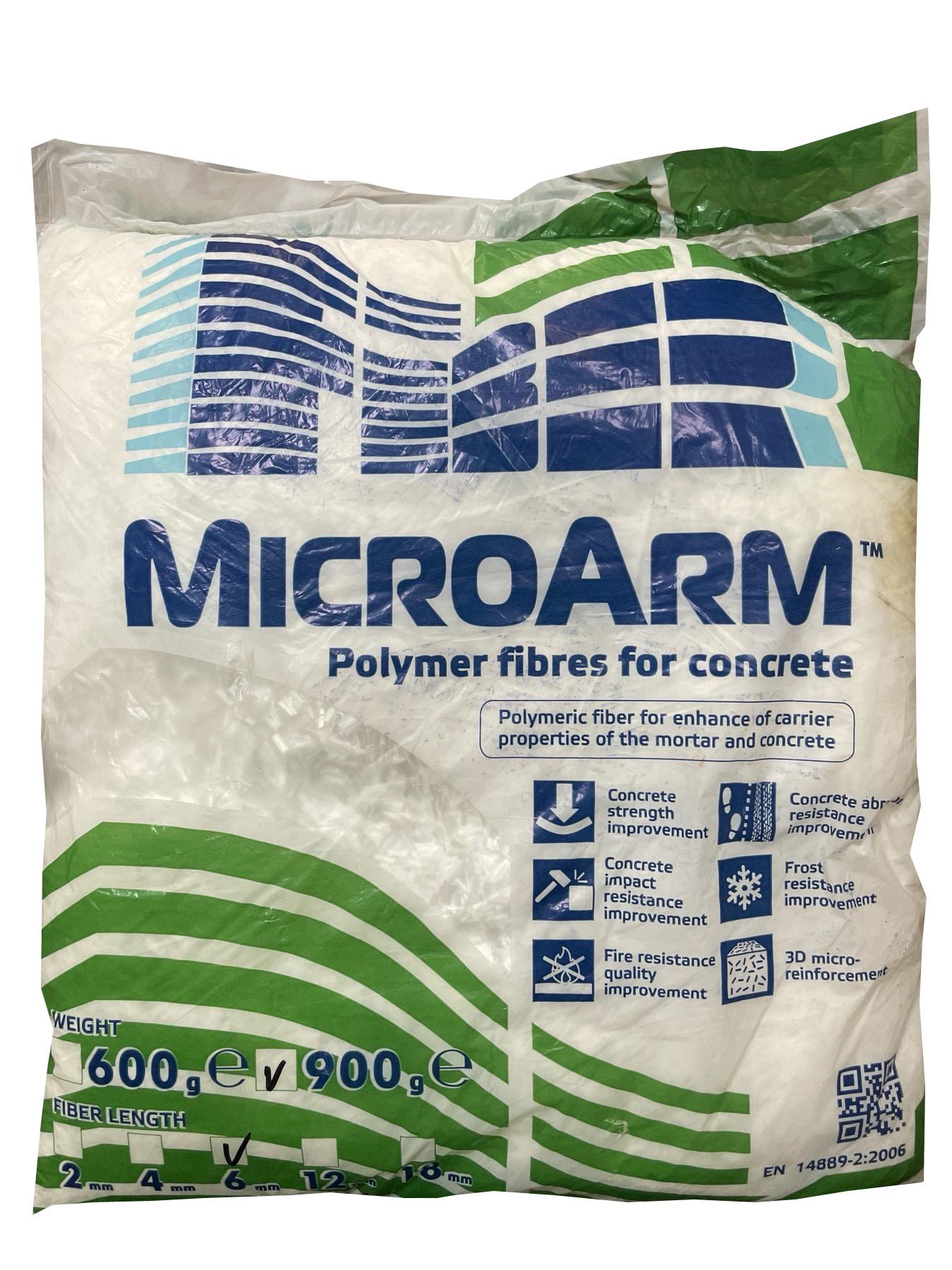 Фибра полипропиленовая Fiber MicroArm 6 мм 0,9 кг (36562825)