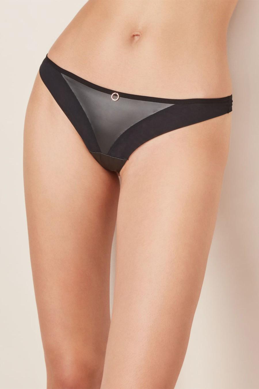 Комплект білизни Gisela бюстгальтер push-up/трусики бразиліана 75C/M Чорний (75641) - фото 3 Комплект білизни Gisela бюстгальтер push-up/трусики бразиліана 75C/M Чорний (75641) - фото 3