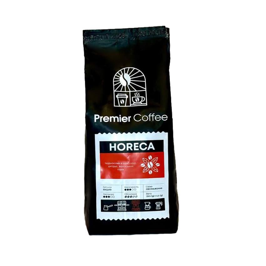 Кофе Premier Coffee HORECA BLEND арабика и робуста Бразилия Колумбия Уганда Гондурас 250 г (10001-250)